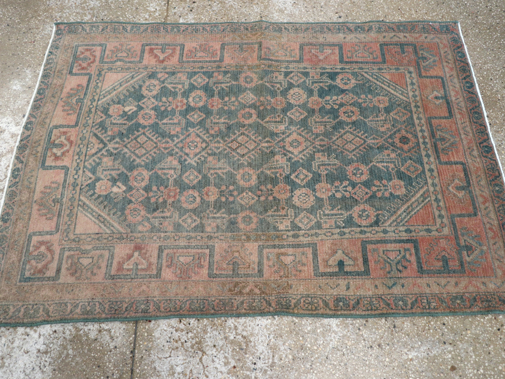 Vintage Persian Malayer Rug, No.27593 - Galerie Shabab
