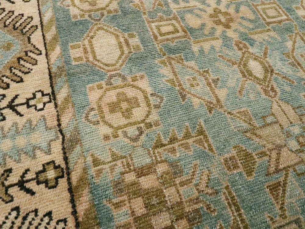 Vintage Persian Malayer Rug, No.27597 - Galerie Shabab