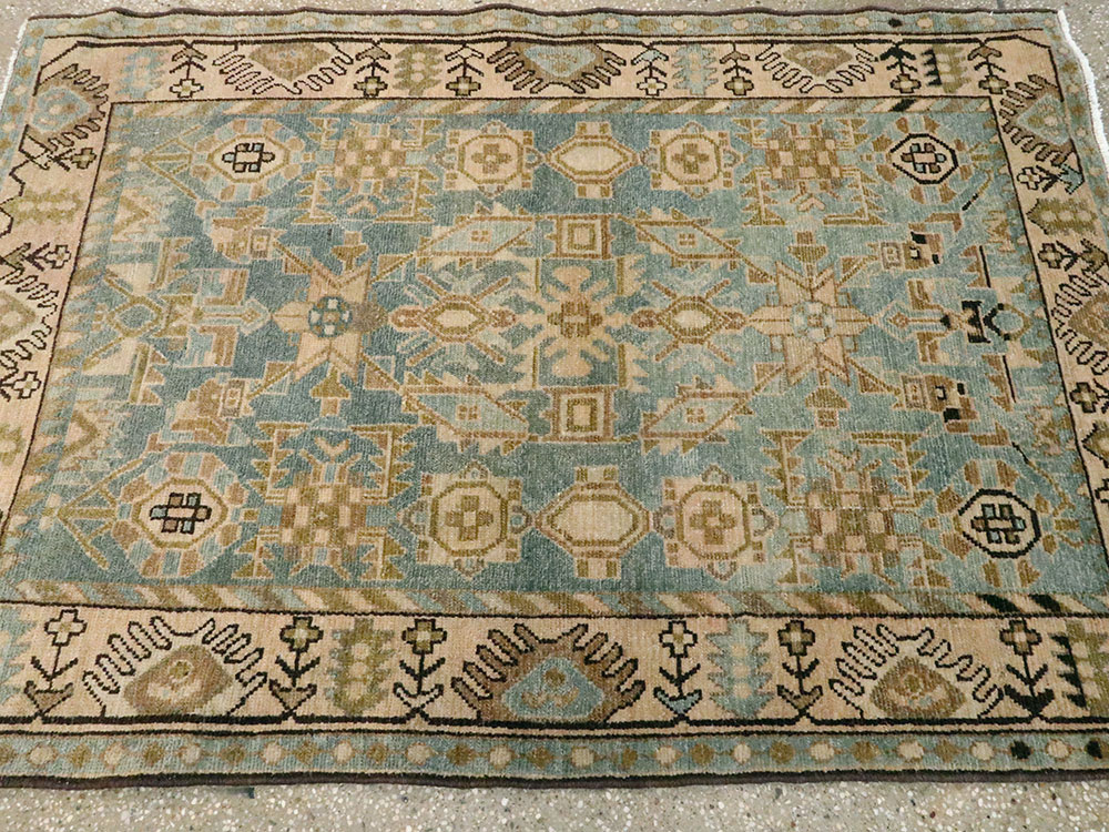 Vintage Persian Malayer Rug, No.27597 - Galerie Shabab