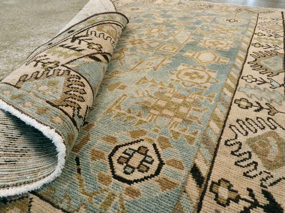 Vintage Persian Malayer Rug, No.27597 - Galerie Shabab