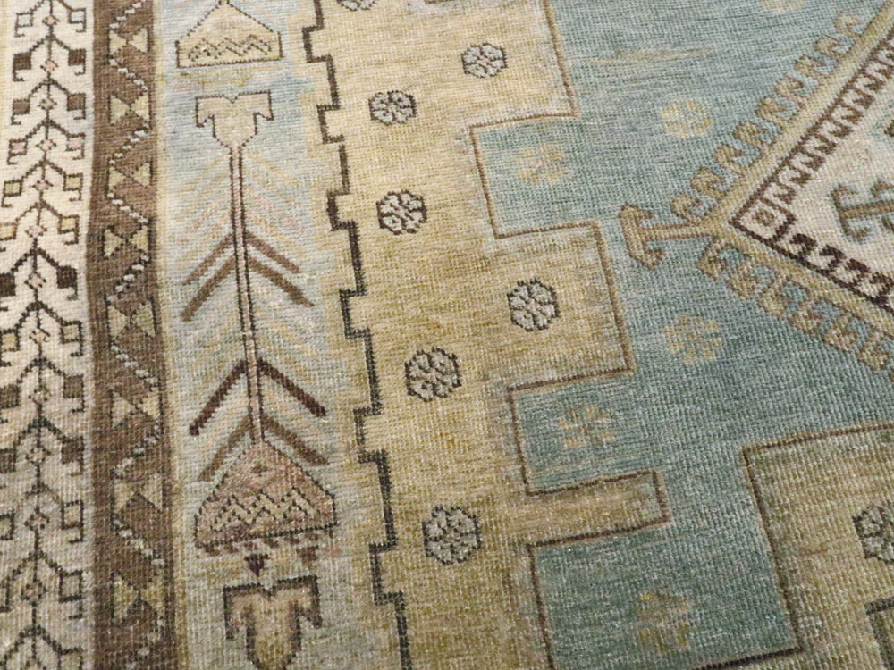 Vintage Persian Afshar Accent Rug, No.27598 - Galerie Shabab