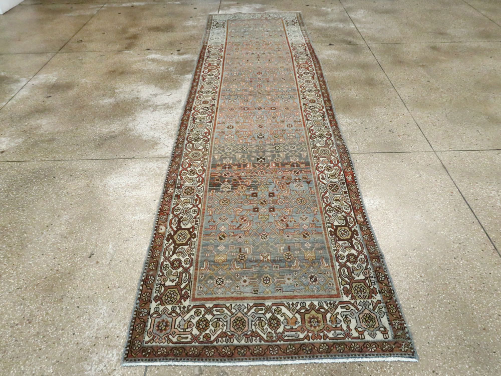 Vintage Persian Malayer Runner (Pair: 2 of 2), No.27599 - Galerie Shabab