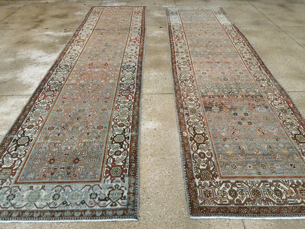 Vintage Persian Malayer Runner (Pair: 2 of 2), No.27599 - Galerie Shabab