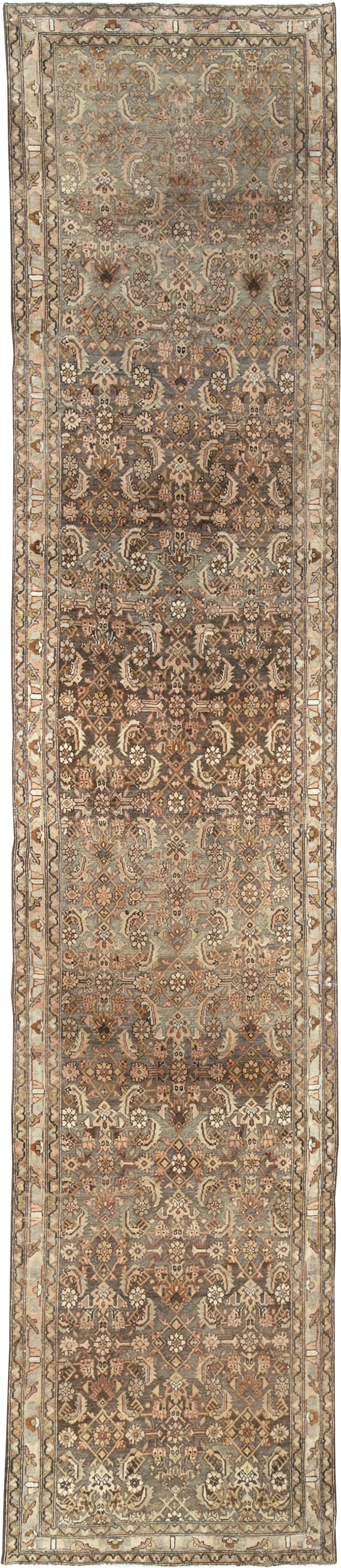Antique Persian Malayer Runner, No.27601 - Galerie Shabab