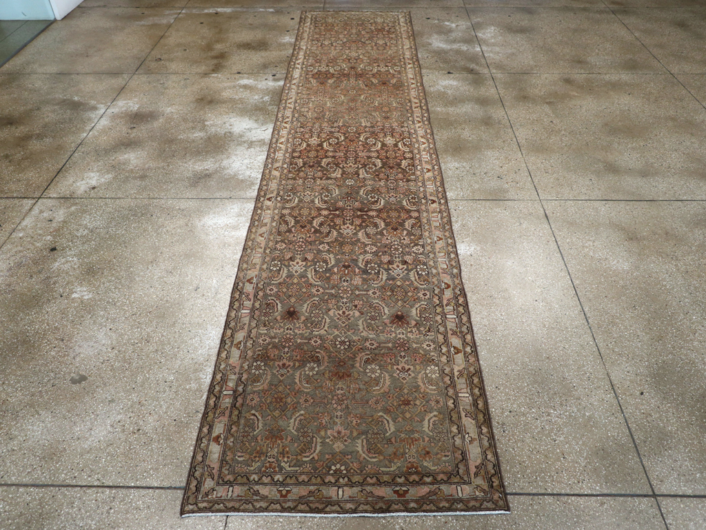 Antique Persian Malayer Runner, No.27601 - Galerie Shabab