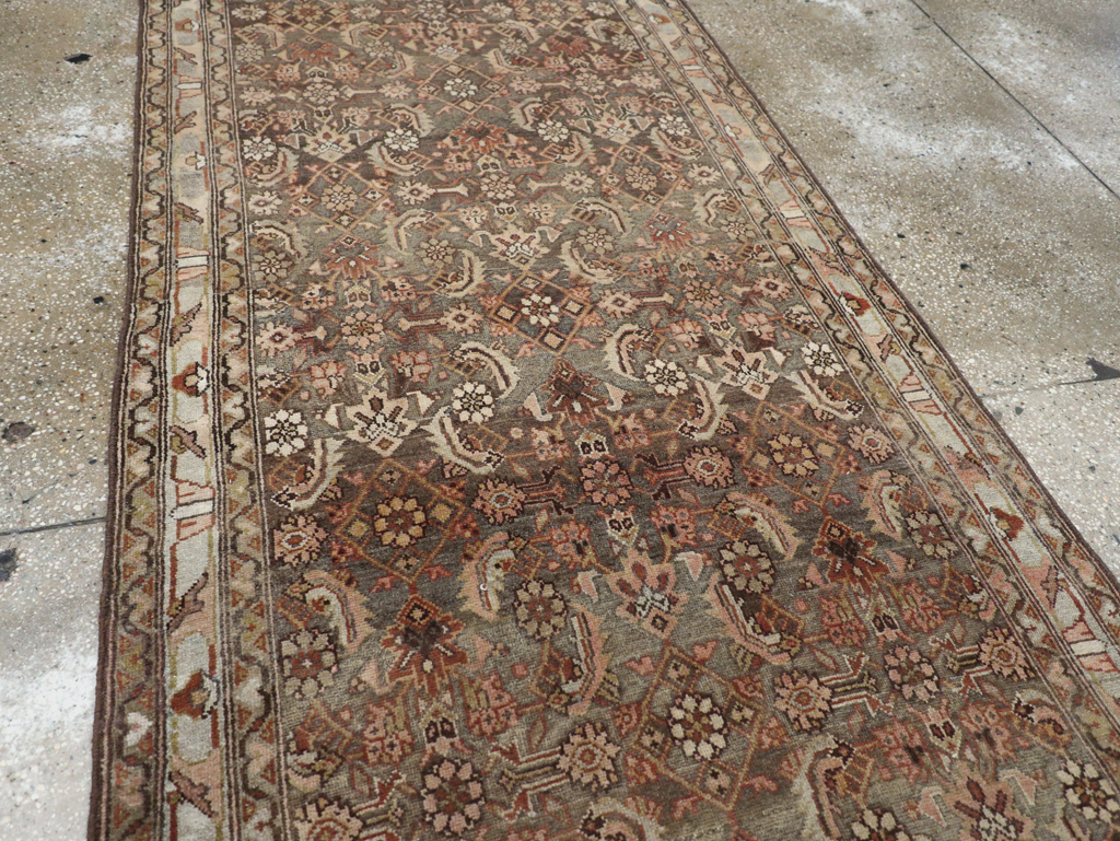 Antique Persian Malayer Runner, No.27601 - Galerie Shabab