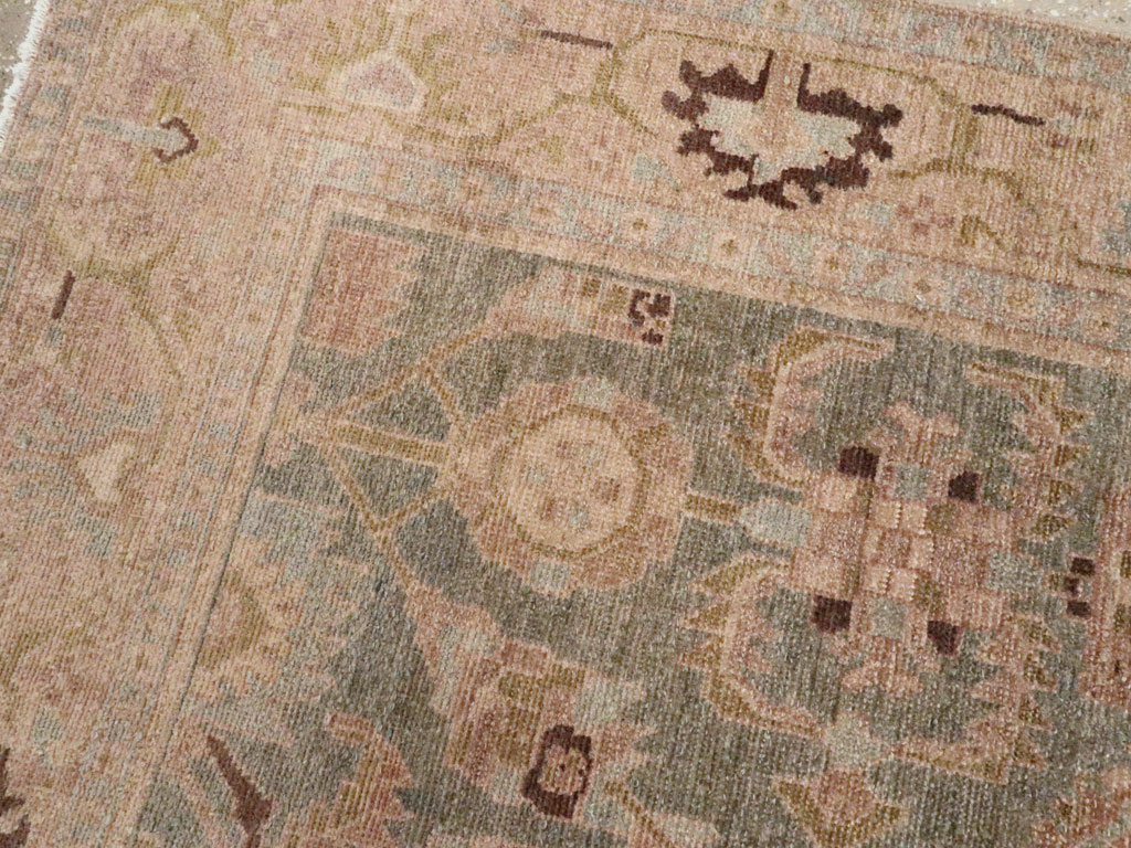 Vintage Persian Malayer Accent Rug, No.27602 - Galerie Shabab