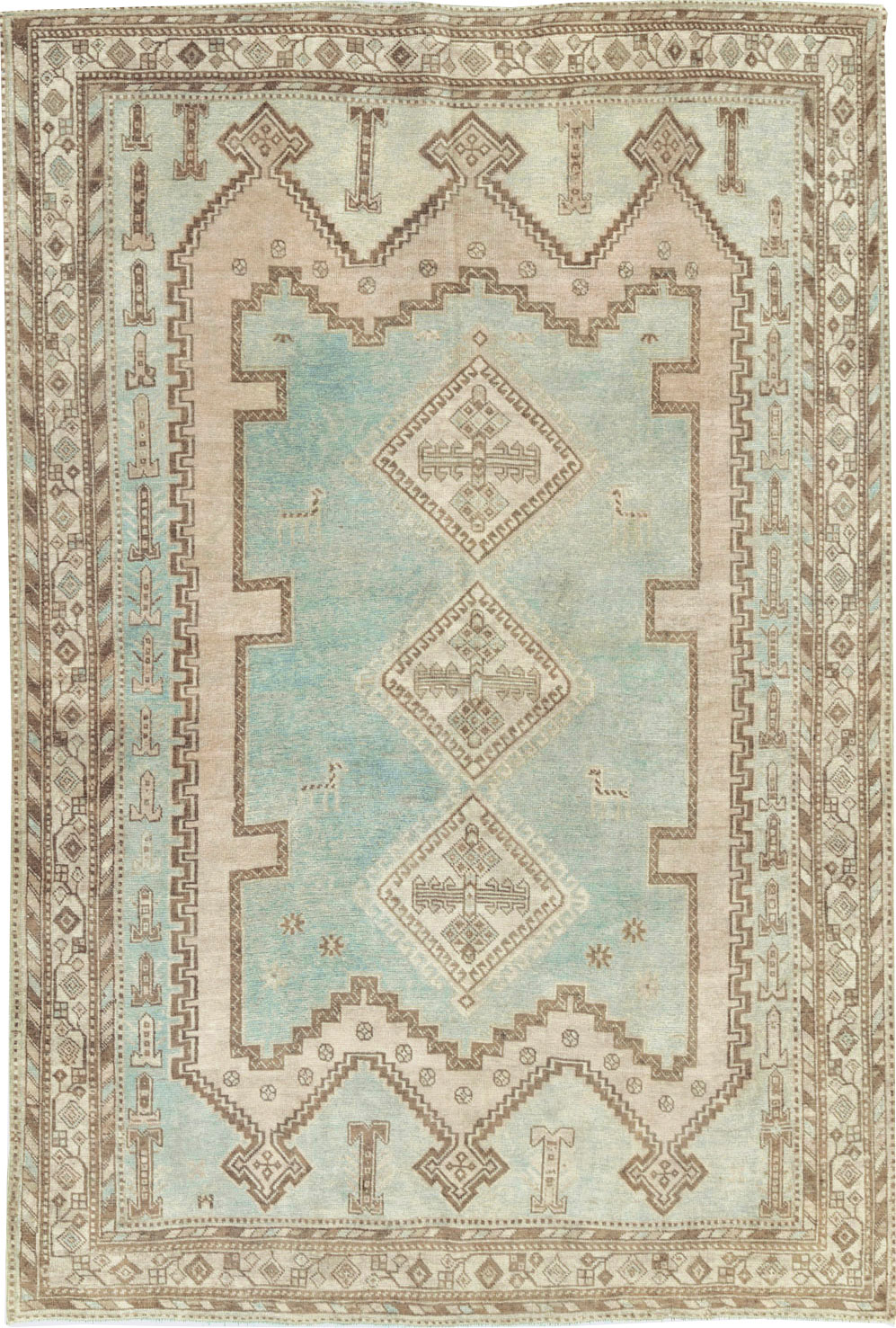 Vintage Persian Afshar Rug, No.27607 - Galerie Shabab