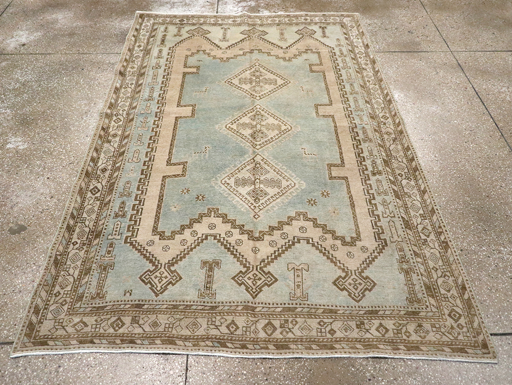 Vintage Persian Afshar Rug, No.27607 - Galerie Shabab
