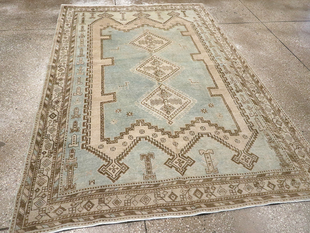 Vintage Persian Afshar Rug, No.27607 - Galerie Shabab