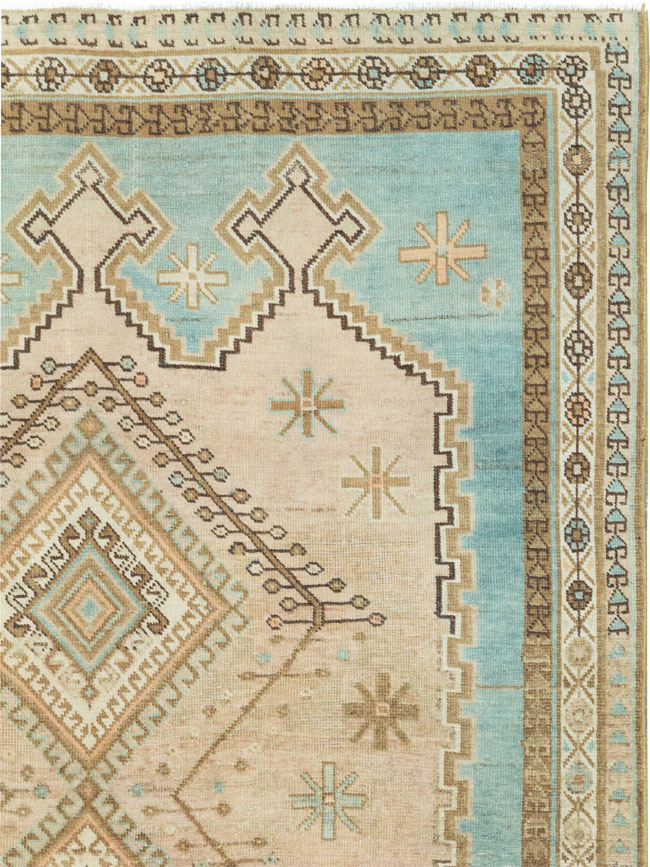 Vintage Persian Afshar Accent Rug, No.27609 - Galerie Shabab