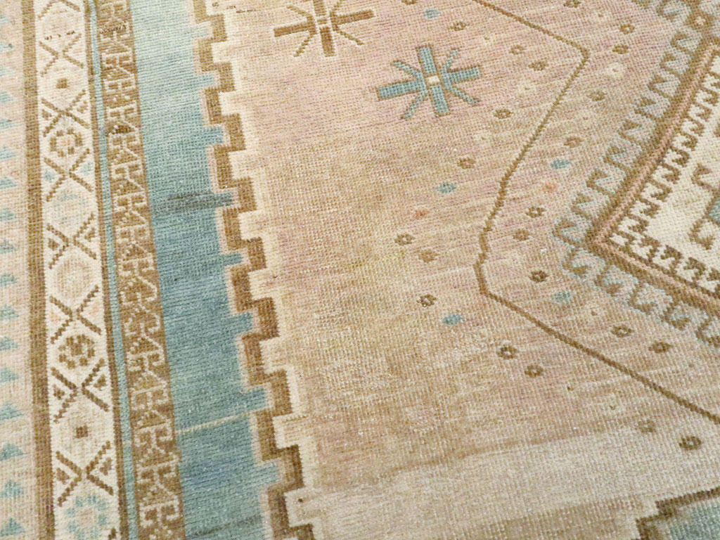 Vintage Persian Afshar Accent Rug, No.27609 - Galerie Shabab