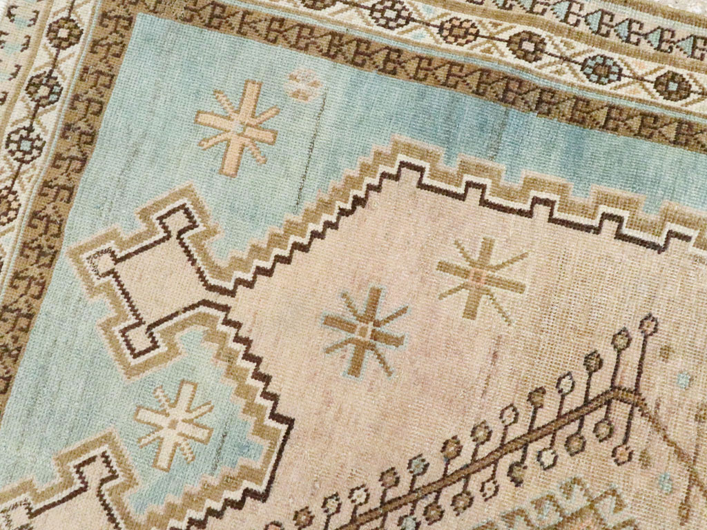 Vintage Persian Afshar Accent Rug, No.27609 - Galerie Shabab