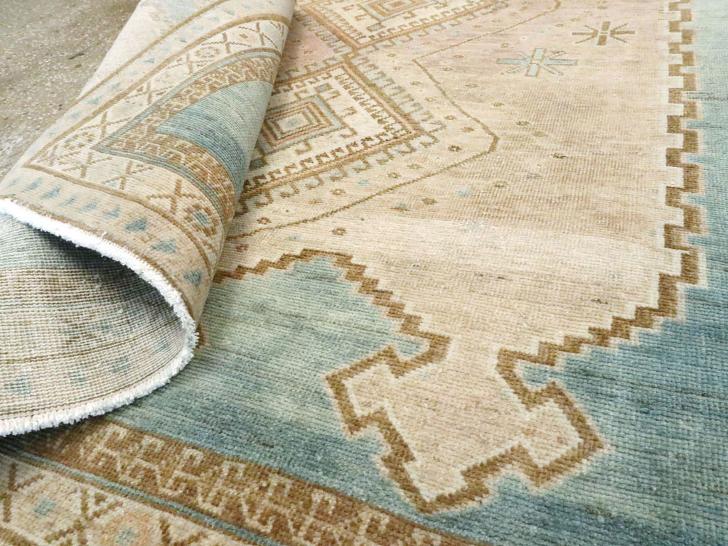 Vintage Persian Afshar Accent Rug, No.27609 - Galerie Shabab