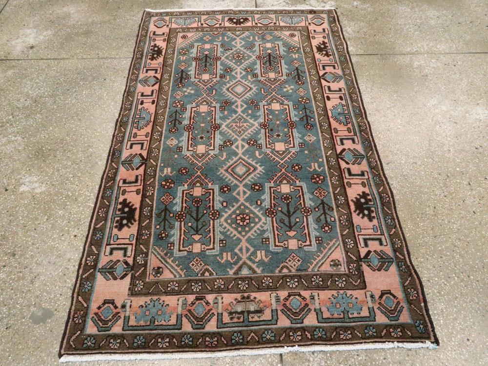 Vintage Persian Malayer Rug, No.27610 - Galerie Shabab