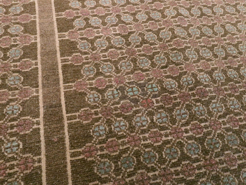 Vintage Persian Malayer Gallery Carpet, No.27613 - Galerie Shabab