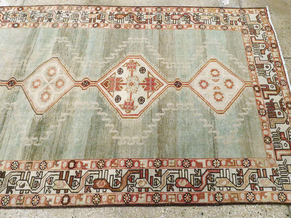 Antique Persian Malayer Rug, No.27616 - Galerie Shabab