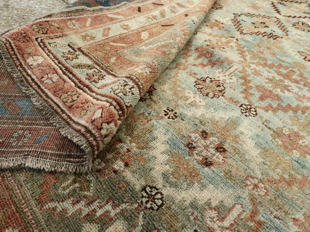 Antique Caucasian Karabagh Gallery Rug, No.27624 - Galerie Shabab