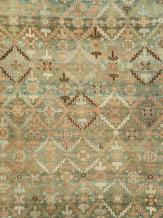 Antique Caucasian Karabagh Gallery Rug, No.27624 - Galerie Shabab