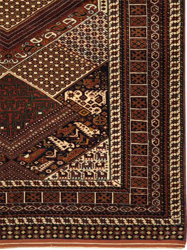 Modern Persian Qashqai Rug, No.27628 - Galerie Shabab