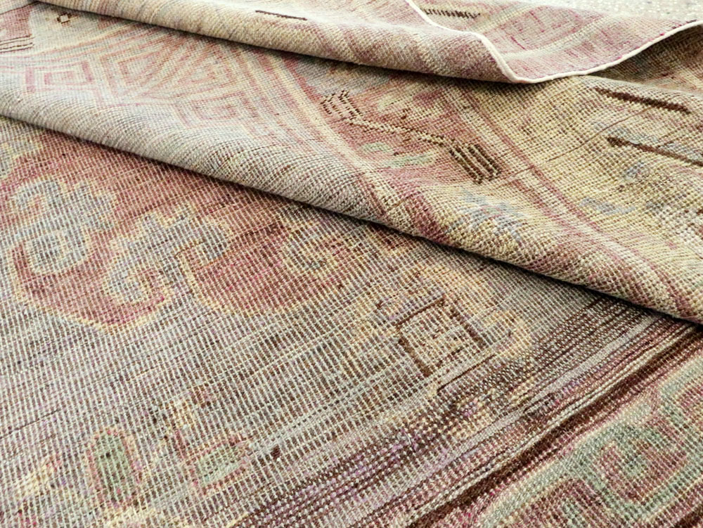 Antique East Turkestan Khotan Gallery Carpet, No.27632 - Galerie Shabab