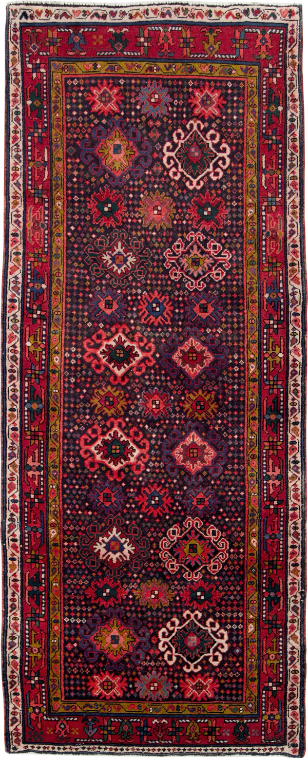 Vintage Persian Malayer Gallery Rug, No.27633 - Galerie Shabab