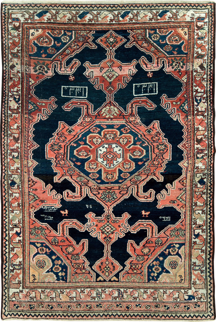Antique Persian Malayer Rug, No.27637 - Galerie Shabab