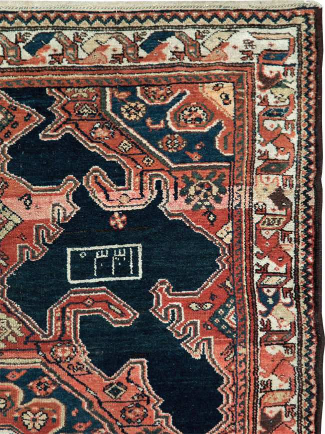 Antique Persian Malayer Rug, No.27637 - Galerie Shabab