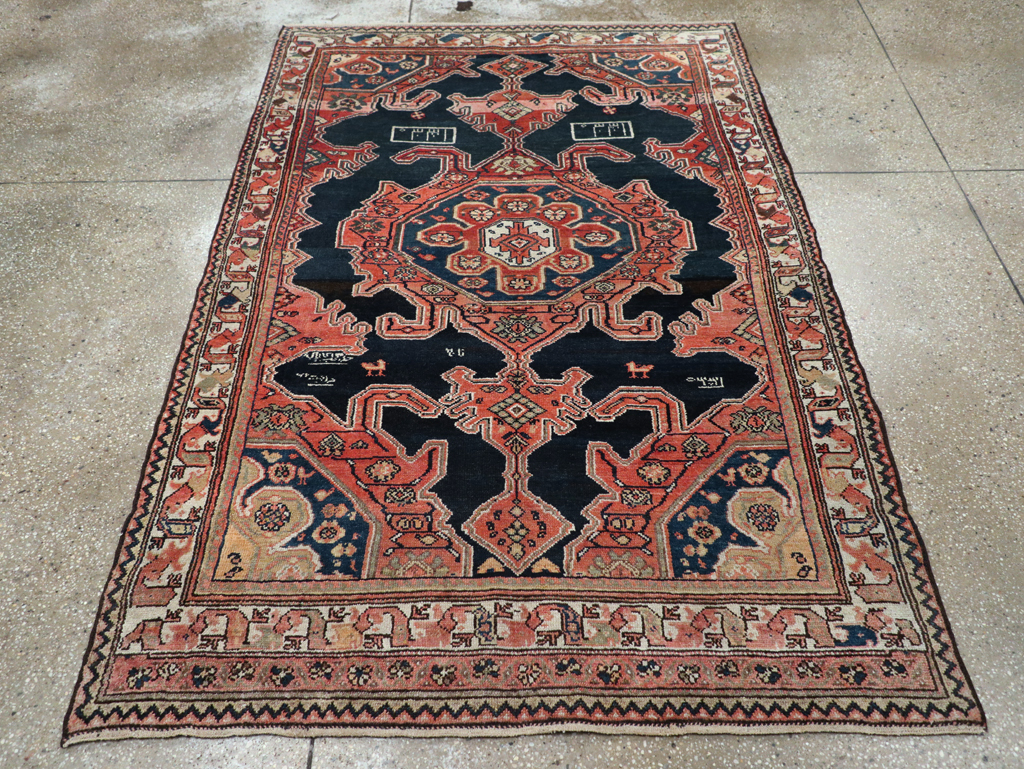 Antique Persian Malayer Rug, No.27637 - Galerie Shabab