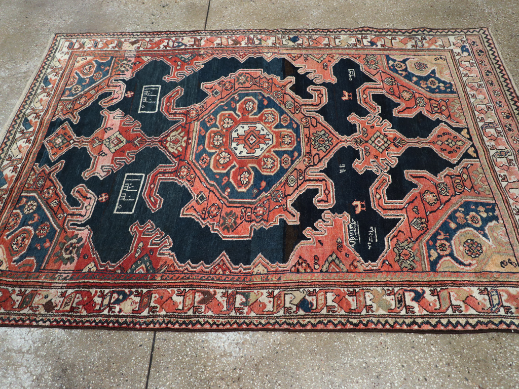 Antique Persian Malayer Rug, No.27637 - Galerie Shabab