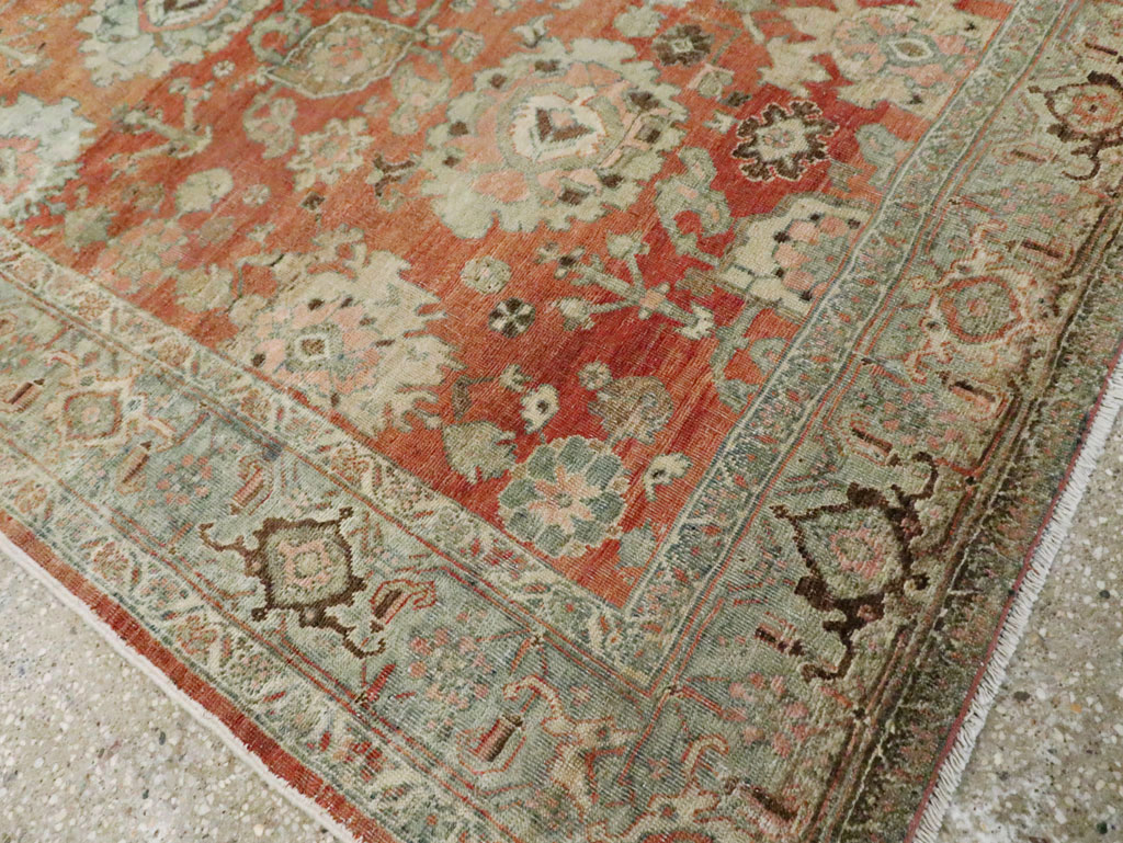Antique Persian Bidjar Accent Rug, No.27646 - Galerie Shabab