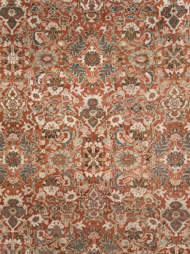 Antique Persian Mahal Carpet, No.27647 - Galerie Shabab