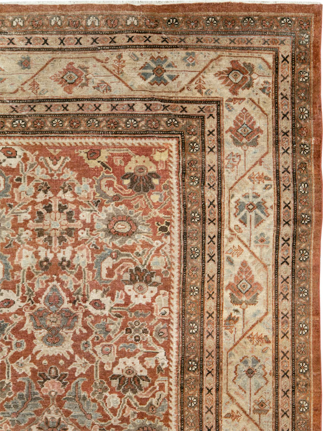 Antique Persian Mahal Carpet, No.27647 - Galerie Shabab