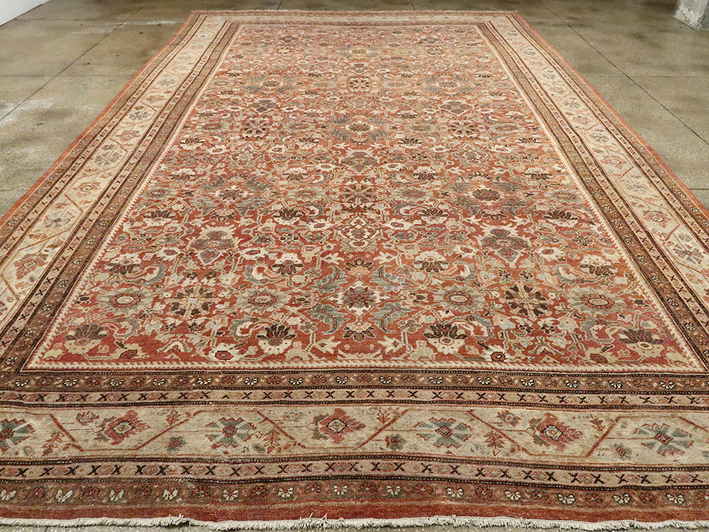 Antique Persian Mahal Carpet, No.27647 - Galerie Shabab
