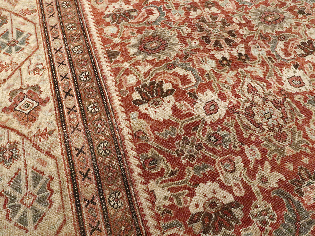 Antique Persian Mahal Carpet, No.27647 - Galerie Shabab