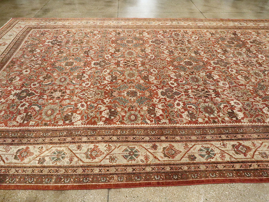 Antique Persian Mahal Carpet, No.27647 - Galerie Shabab