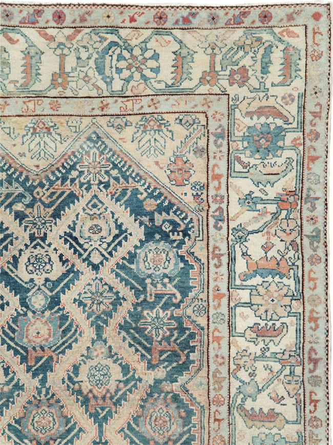 Antique Persian Malayer Small Room Size Carpet, No.27650 - Galerie Shabab