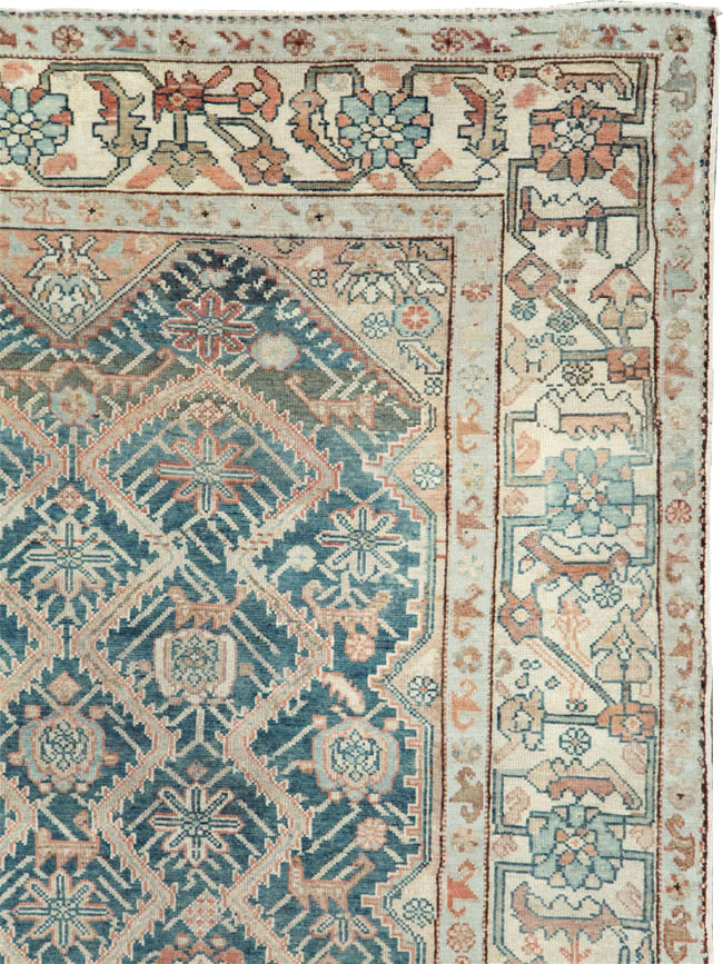 Antique Persian Malayer Small Room Size Carpet, No.27650 - Galerie Shabab