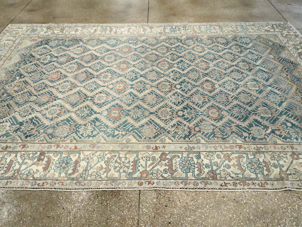 Antique Persian Malayer Small Room Size Carpet, No.27650 - Galerie Shabab