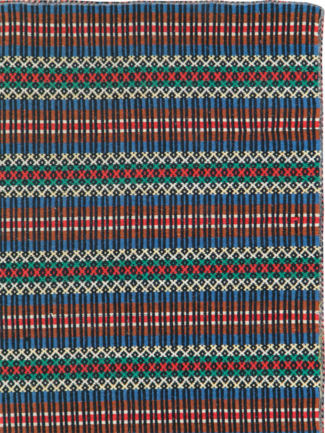 Vintage European Flatweave, No.27655 - Galerie Shabab