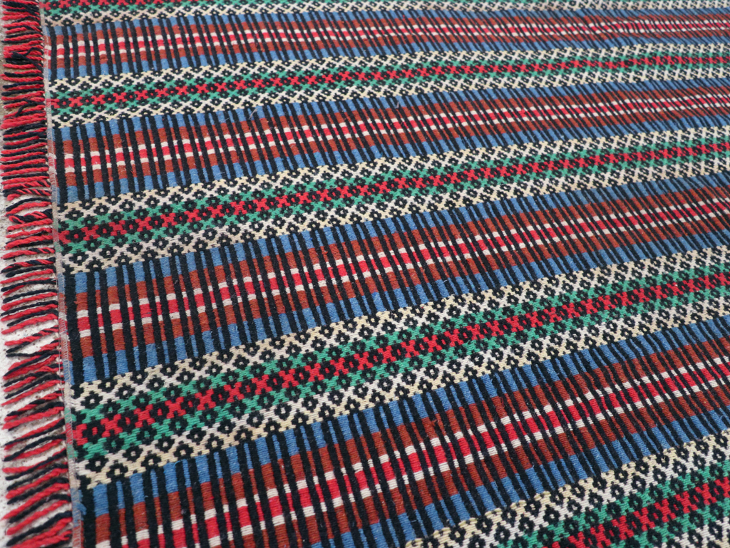 Vintage European Flatweave, No.27655 - Galerie Shabab