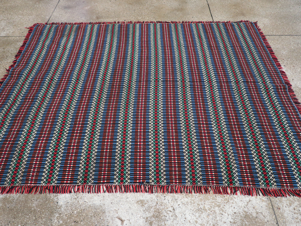 Vintage European Flatweave, No.27655 - Galerie Shabab