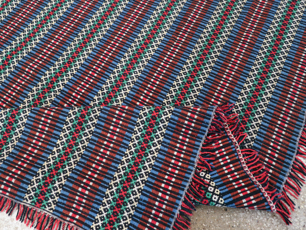 Vintage European Flatweave, No.27655 - Galerie Shabab