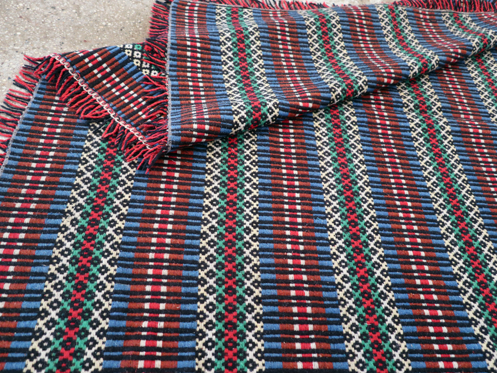Vintage European Flatweave, No.27655 - Galerie Shabab