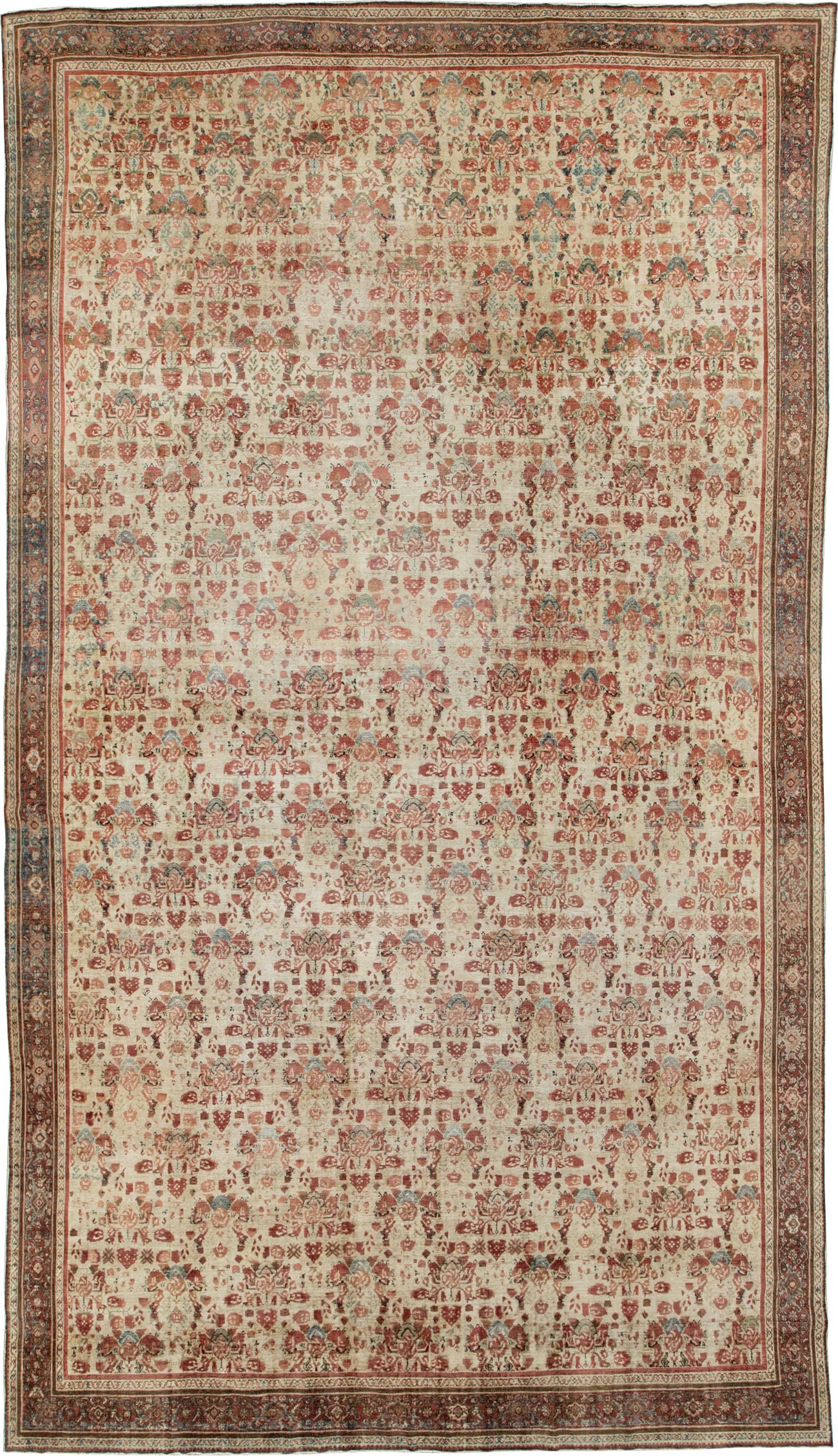 Antique Persian Fereghan Carpet, No.27658 - Galerie Shabab