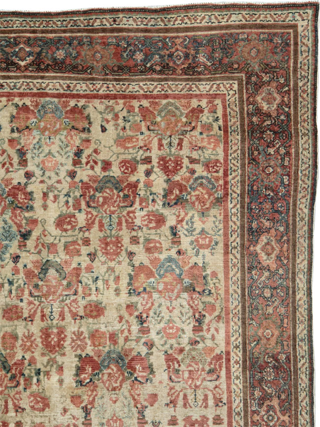 Antique Persian Fereghan Carpet, No.27658 - Galerie Shabab