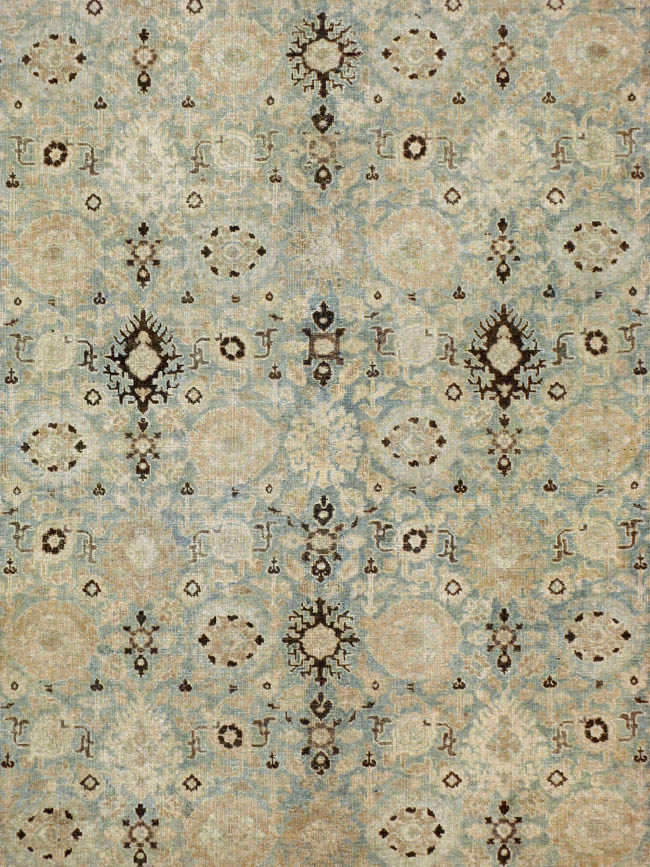 Antique Persian Tabriz Carpet, No.27659 - Galerie Shabab