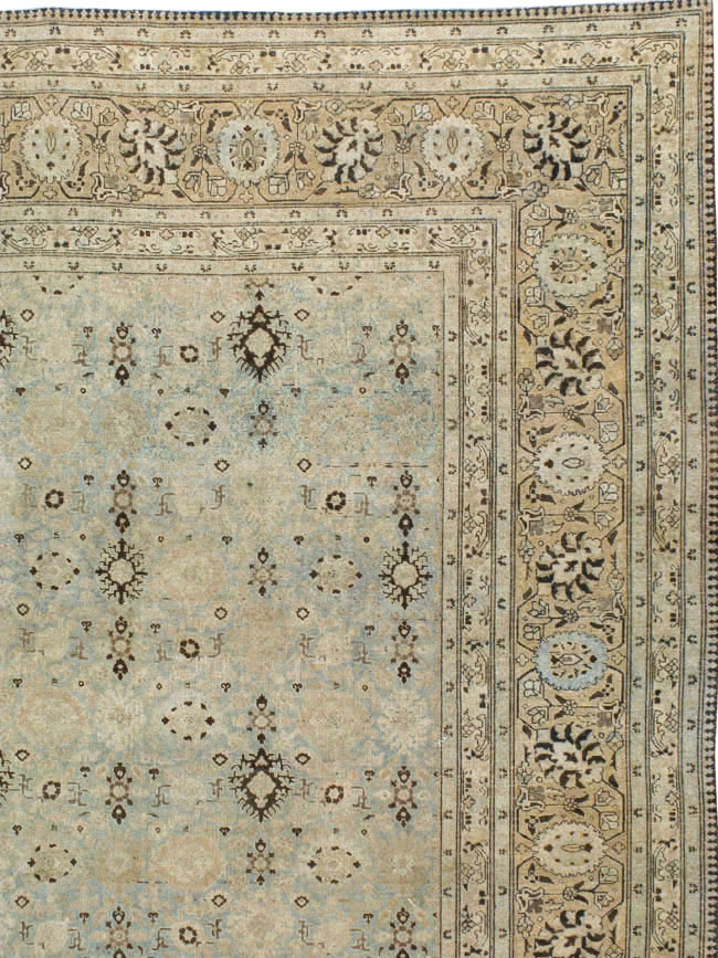 Antique Persian Tabriz Carpet, No.27659 - Galerie Shabab