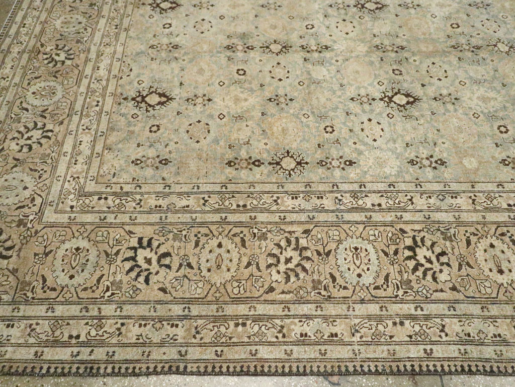 Antique Persian Tabriz Carpet, No.27659 - Galerie Shabab
