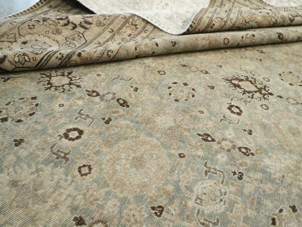 Antique Persian Tabriz Carpet, No.27659 - Galerie Shabab